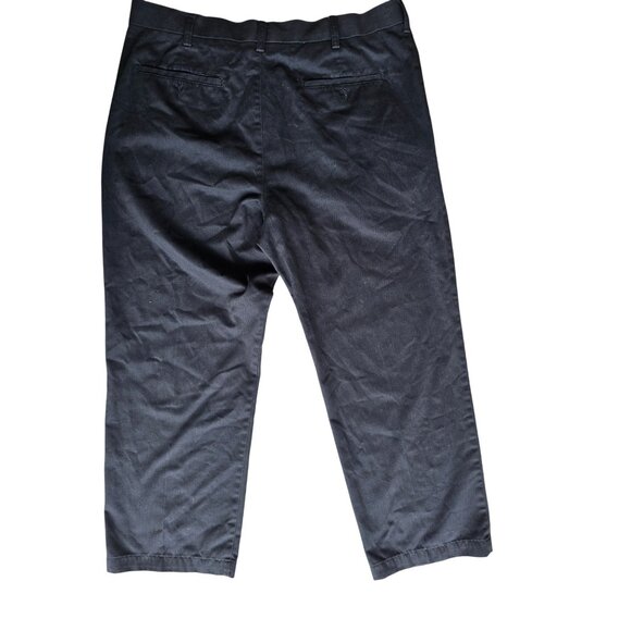 Mens Navy Croft & Barrow Pants 38x29 Cotton/Polyester Blend With Belt Loops & Po - Picture 2 of 10